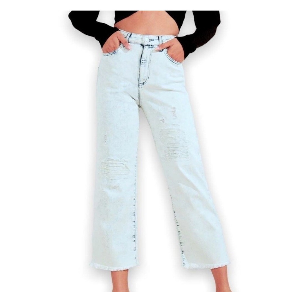 Guess Crop Wide Leg jeans